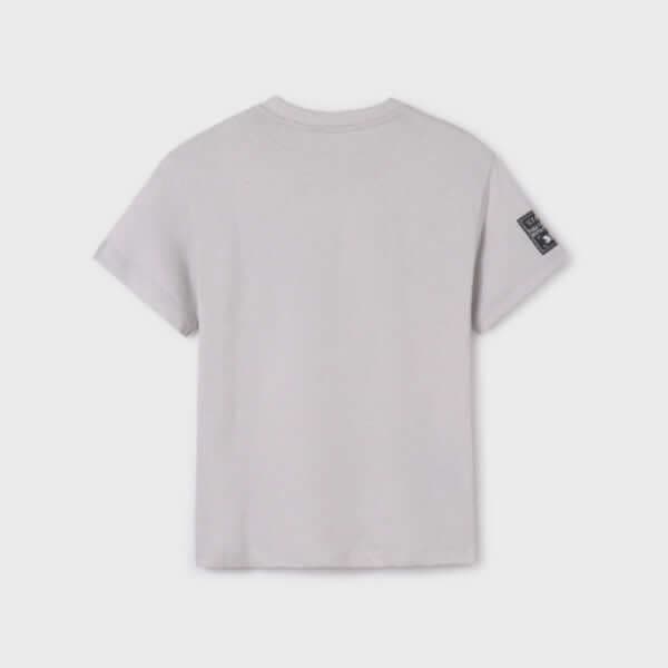 GREY PRINT S/S TSHIRT