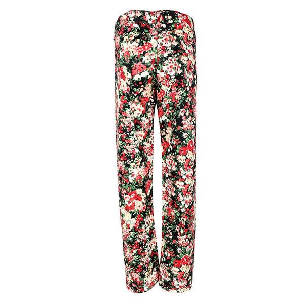 RED,LEMON FLORAL TROUSER