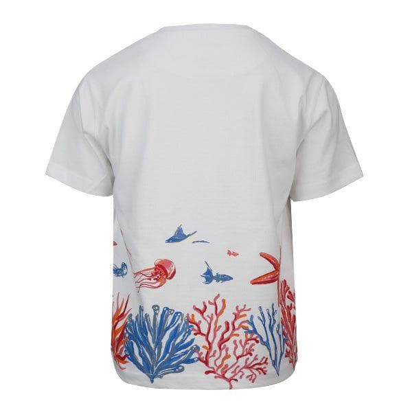 WHITE S/S T SHIRT