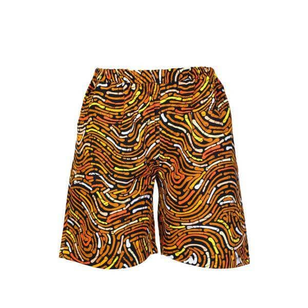 BROWN LOOP ANKARA S/S SHIRT SET