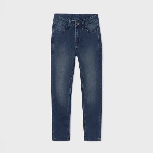 BLUE DENIM TROUSER