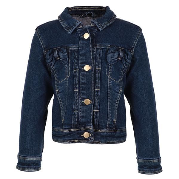 DENIM BASIC LONG SLEEVE JACKET