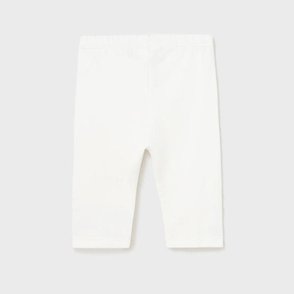 WHITE SHORT LEGGINGS