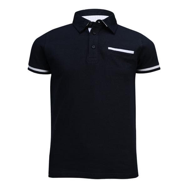 NAVY S/S POLO