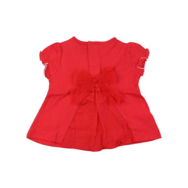 RED BLOUSE WITH FLOWERS Image