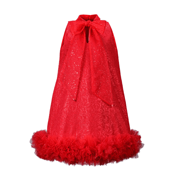 IYANU DRESS WITH HAIRBOW