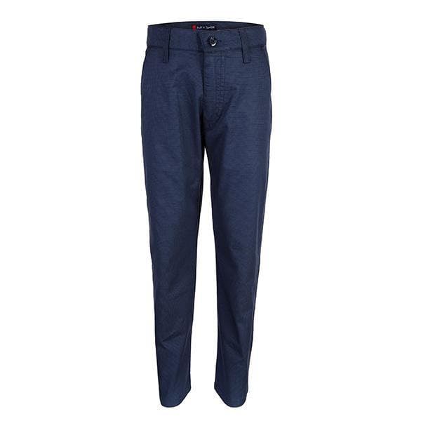 NAVY STRIPED CHINOS TROUSER
