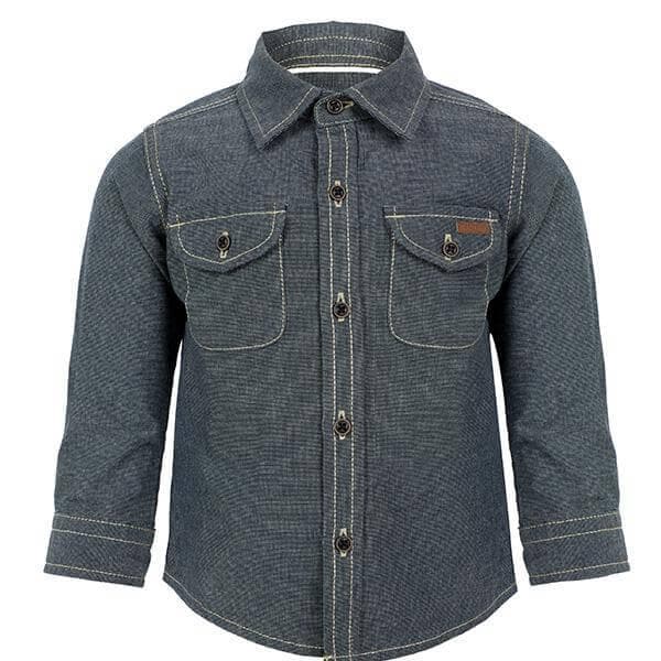 GREY LONG SLEEVE SHIRT