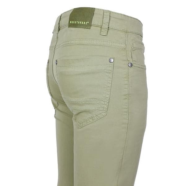 BEIGE SLIM FIT BASIC TROUSERS