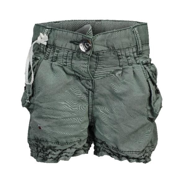 ARMY GREEN ELASTIC SHORT