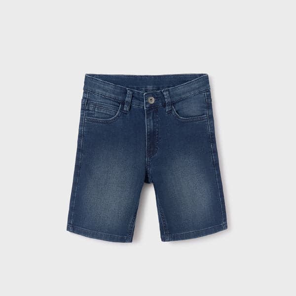 BLUE DENIM SHORT