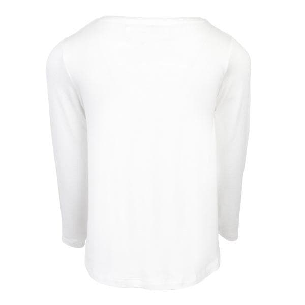 OFF WHITE L/S COTTON T-SHIRT