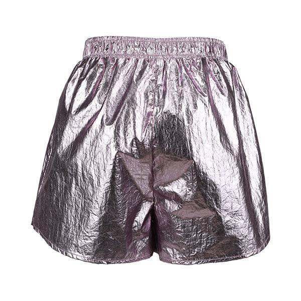 PINK METALLIZED SHORTS