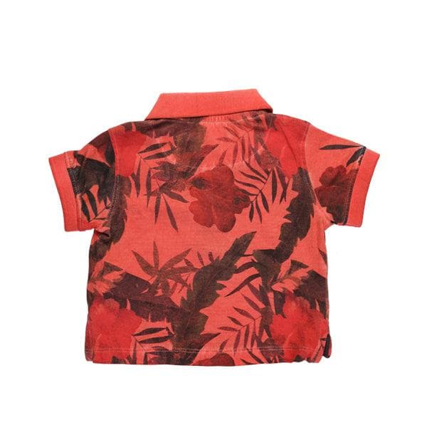 ORANGE SHORT SLEEVE POLO