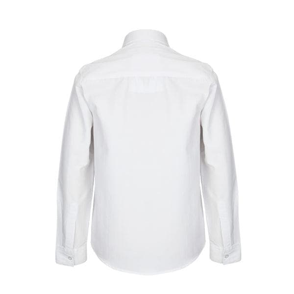 WHITE L/S NORMAL FORMAL SHIRT