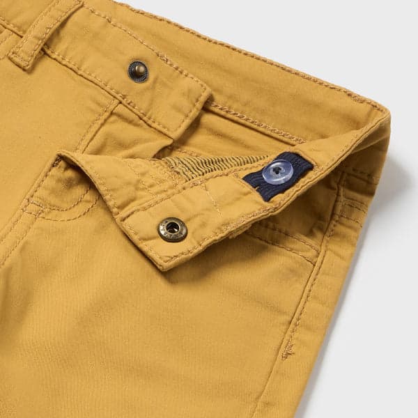 MUSTARD SLIM FIT TROUSER