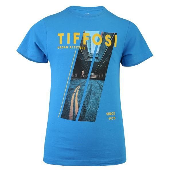 BLUE S/S GRAPHIC TSHIRT