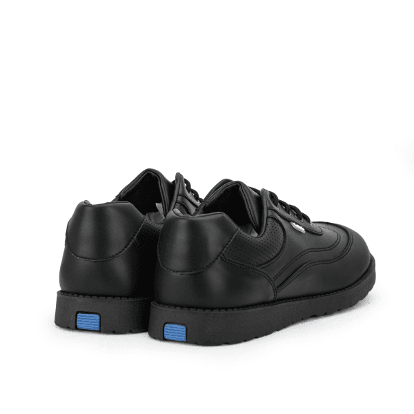 BLACK LACE UP SCHOOL SHOES