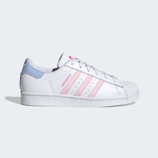 SUPERSTAR SHOES KIDS- WHITE/PINK