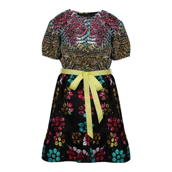 MULTICOLOUR ANKARA DRESS