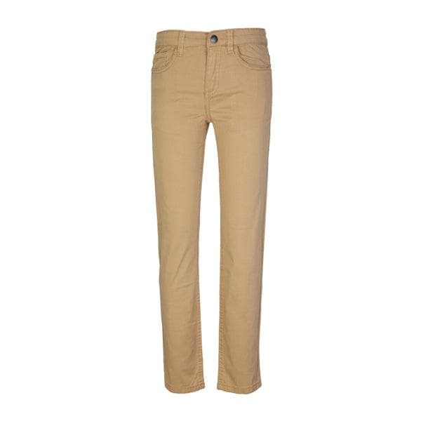 BEIGE BASIC TROUSERS