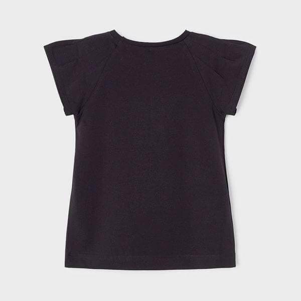 BLACK GRAPHIC T-SHIRT