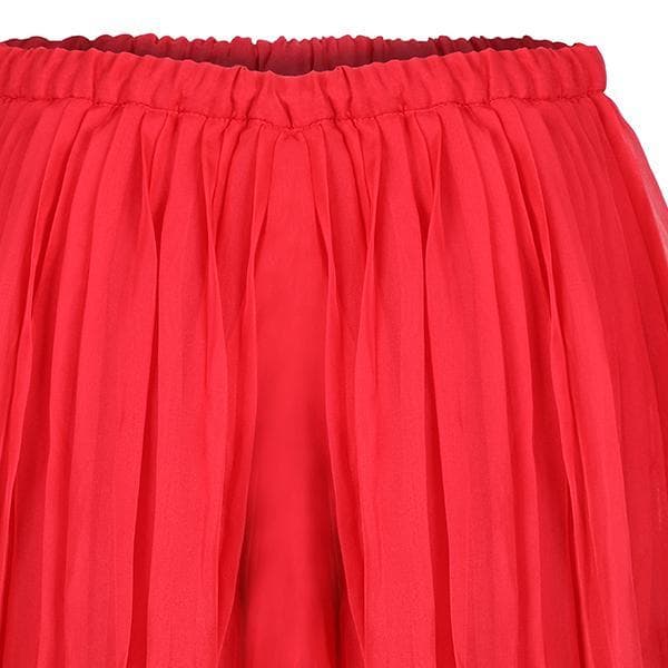 WATERMELON PLEATED BERMUDA