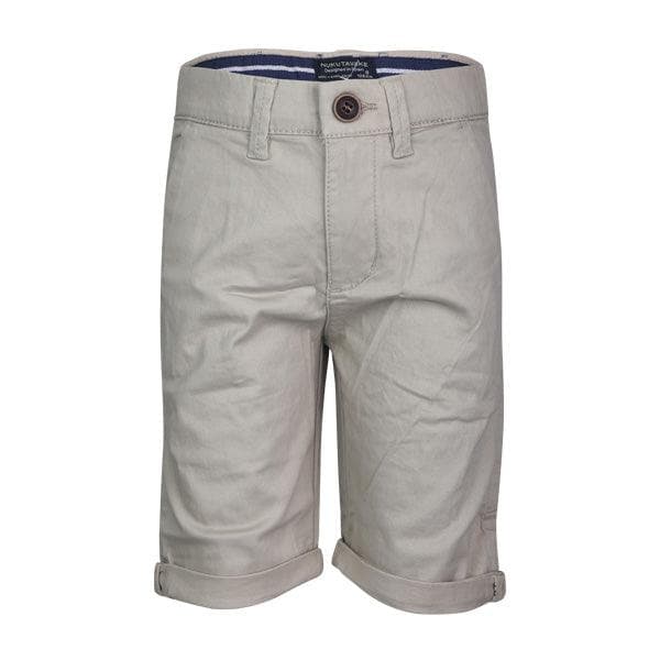 BROWN TWILL CHINOS SHORTS