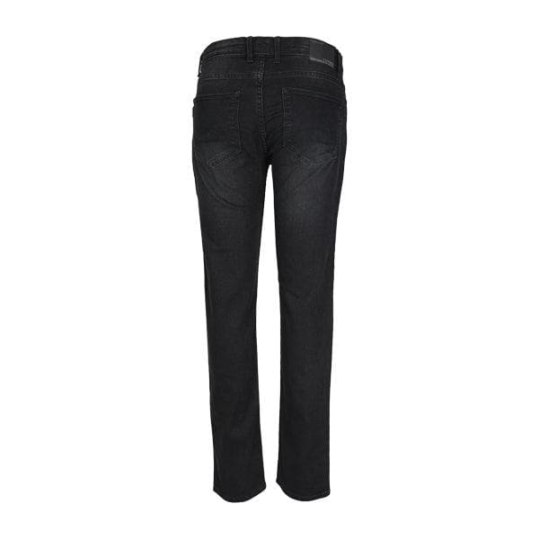 BLACK DENIM TROUSERS