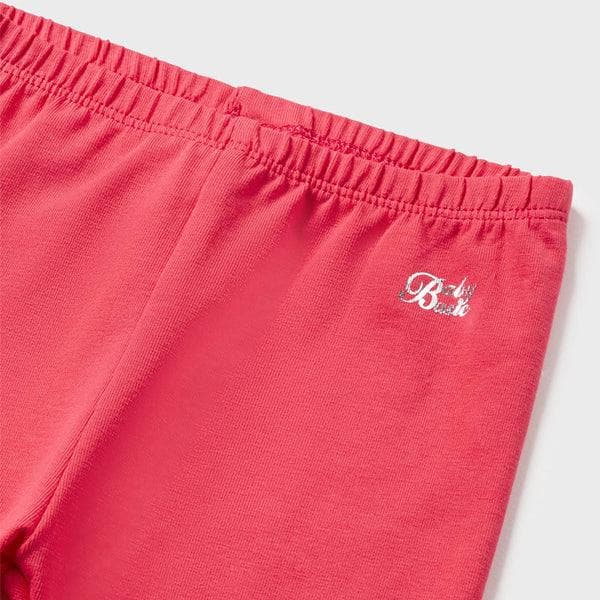 RED SHORT LEGGINGS