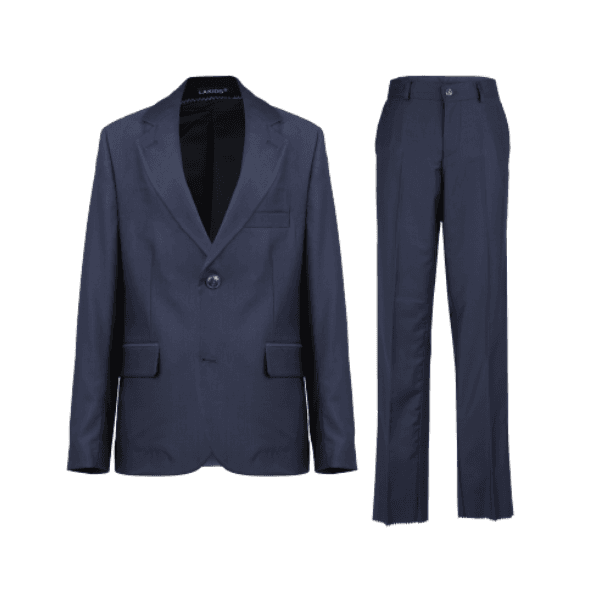DARK BLUE 2PC TROUSER SUIT