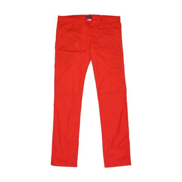 RED CHINOS TROUSER