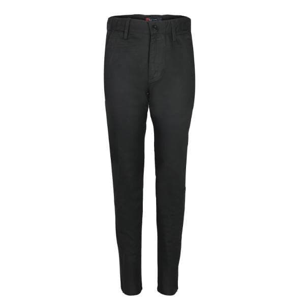 BLACK REGULAR CHINO TROUSER