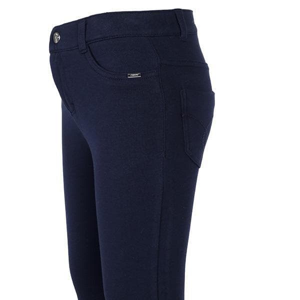 NAVY BASIC FLEECE TROUSERS
