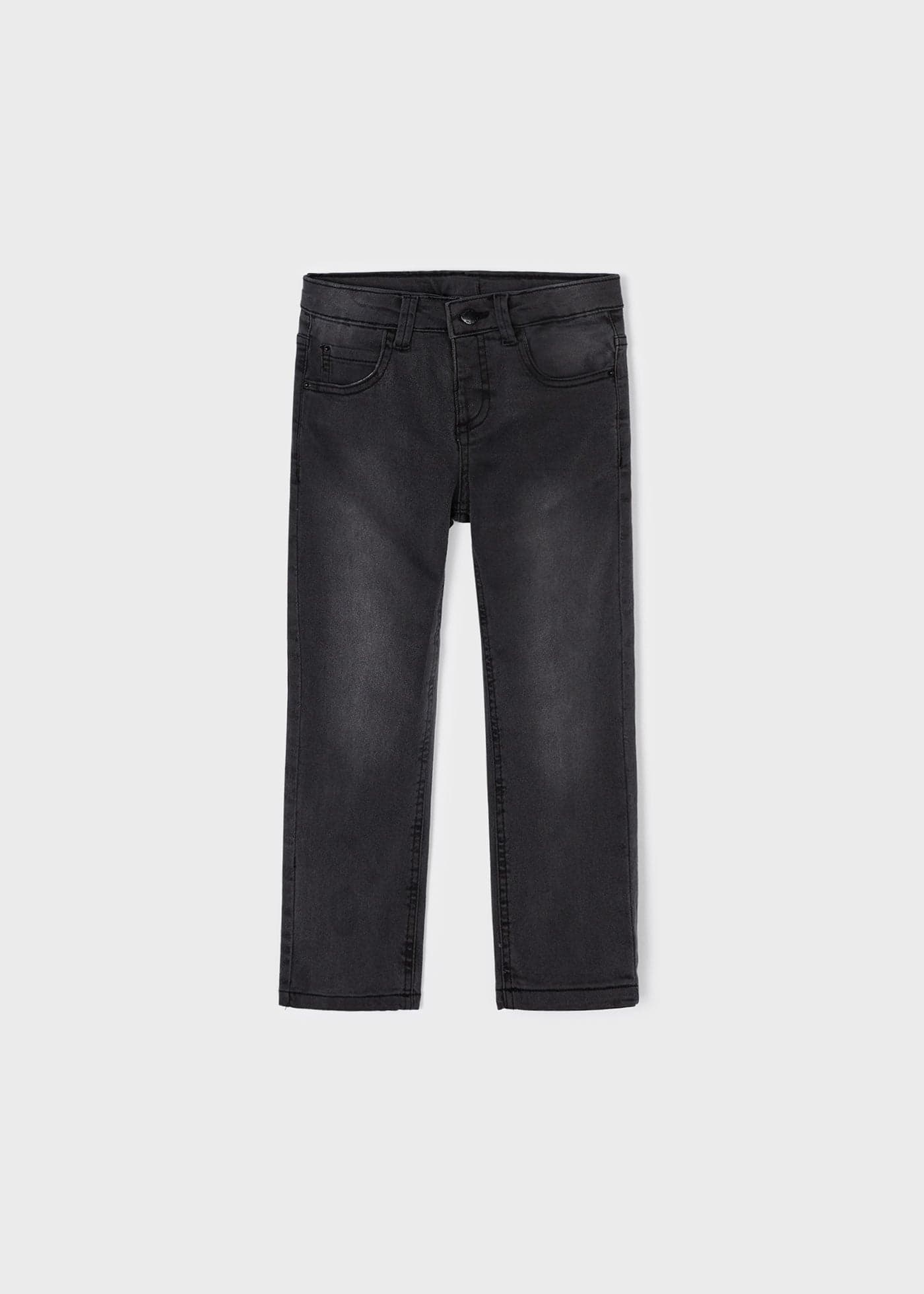 DARK GREY DENIM TROUSER
