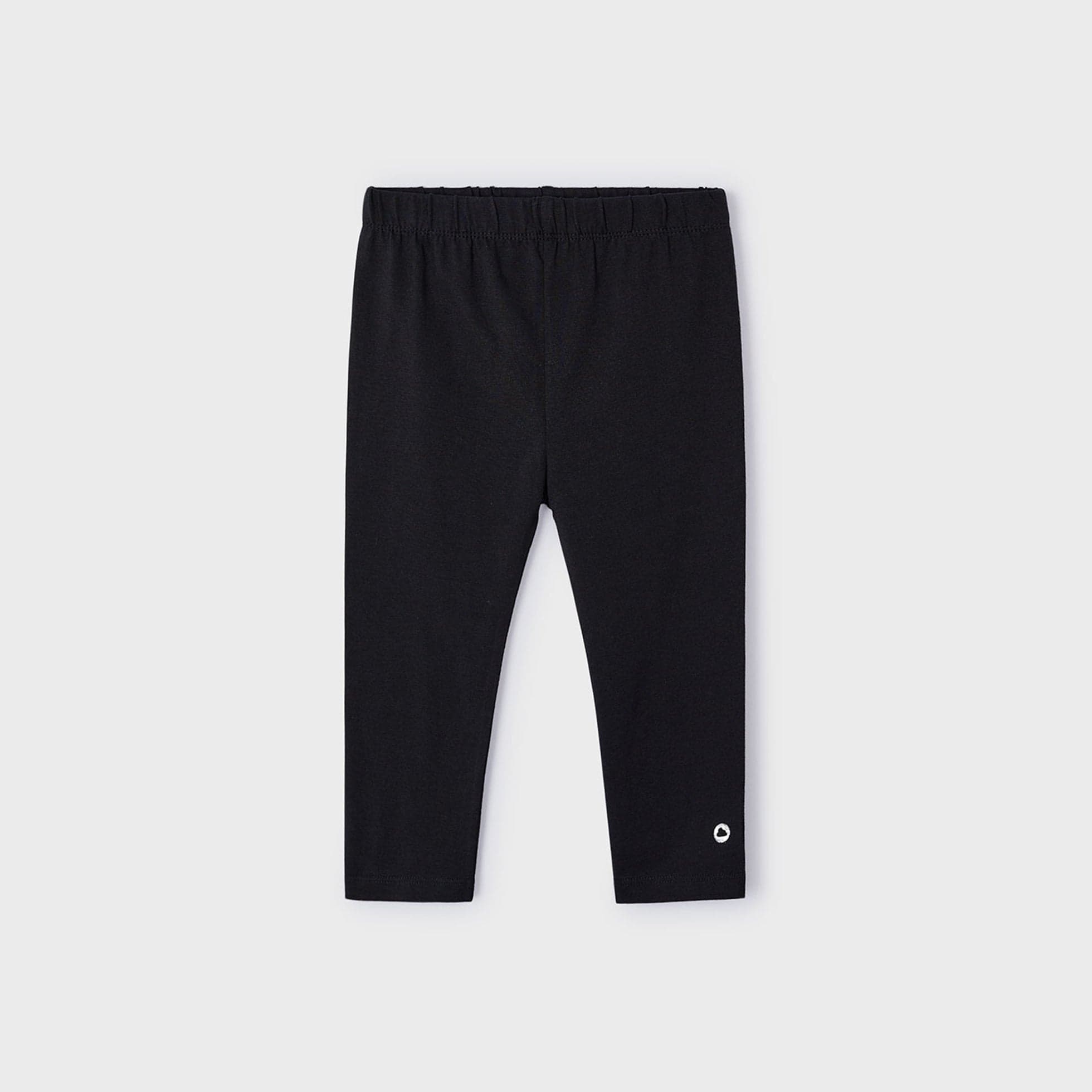 BLACK BASIC SHORT LEGGINGS