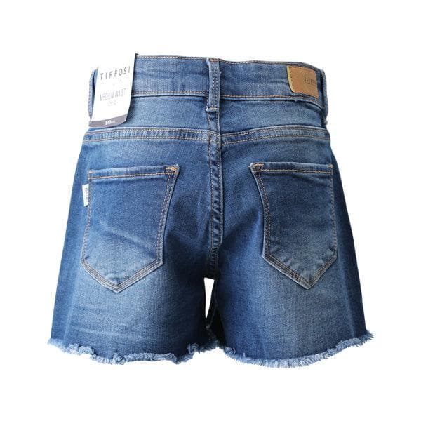 BLUE DENIM SHORT