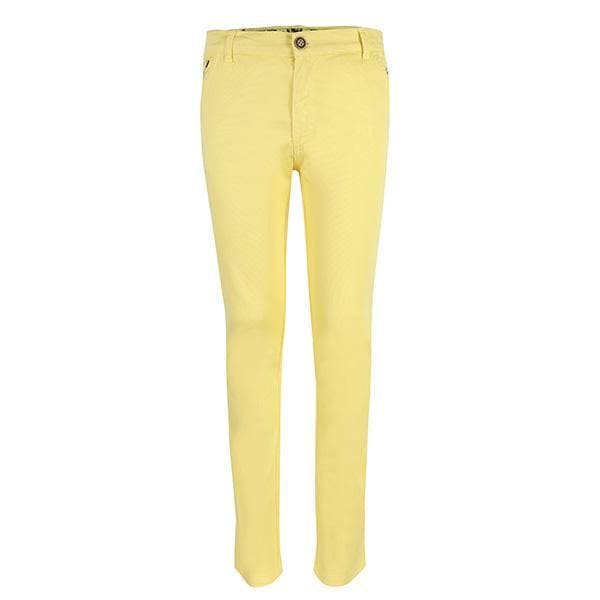 YELLOW SLIM FIT TROUSERS Image