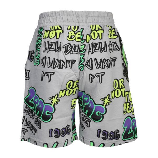 GRAPHIC GREY SHORT
