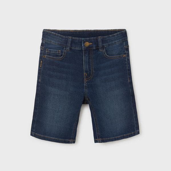 NAVY DENIM SHORT Image