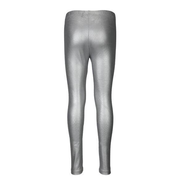 SILVER METALLIZED LEGGINGS
