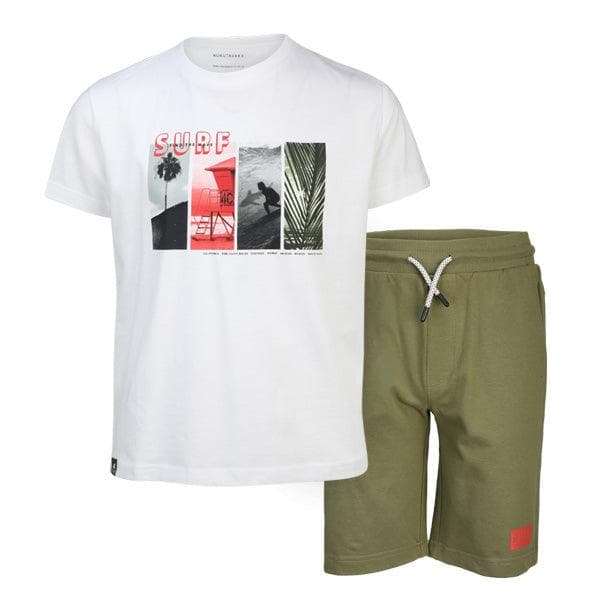 MULITICOLOUR SHORT SET