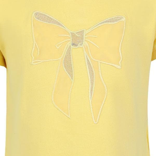 YELLOW S/S COTTON T-SHIRT