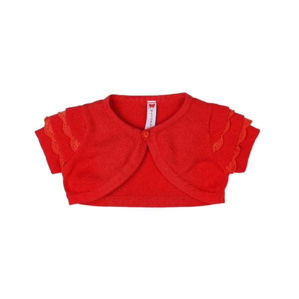 STRAWBERRY LACE TRIMMED COTTON