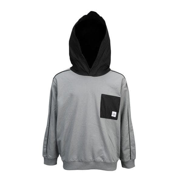 GREY BOYS L/S HOODIE