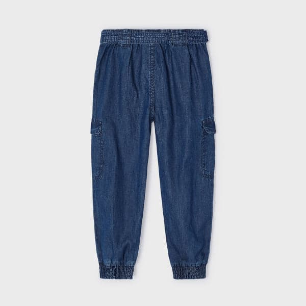 BLUE DENIM TROUSER