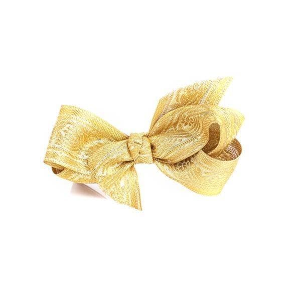 GOLD HAIR BOW