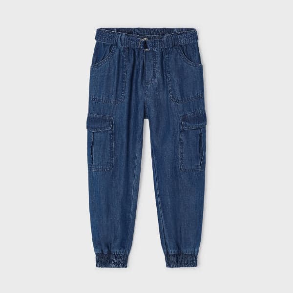 BLUE DENIM TROUSER