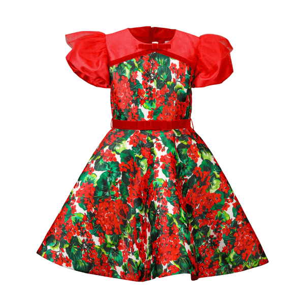 MORENIKE DRESS (SMALL) WITH HAIRBOW
