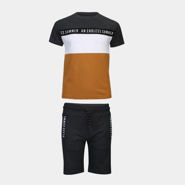 MULTICOLOUR SHORT SET